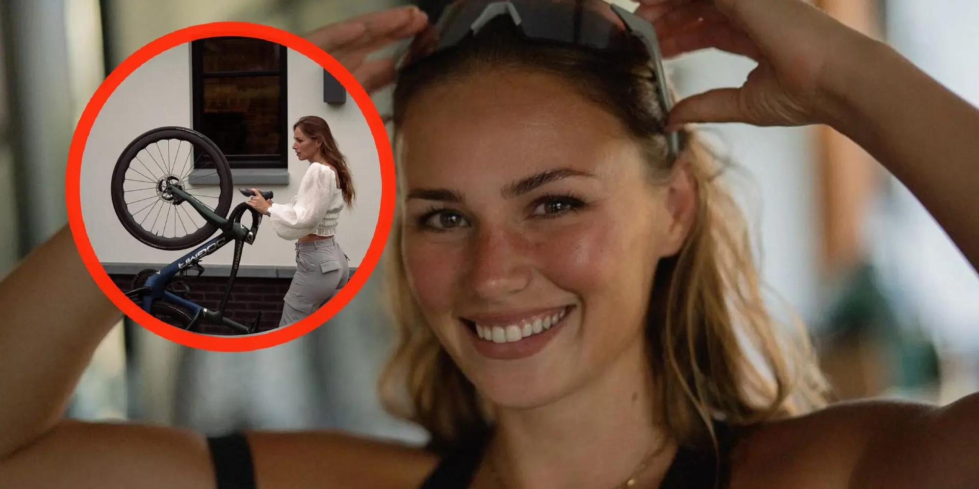 puck moonen maakt volgers wild met foto zonder fietspakje