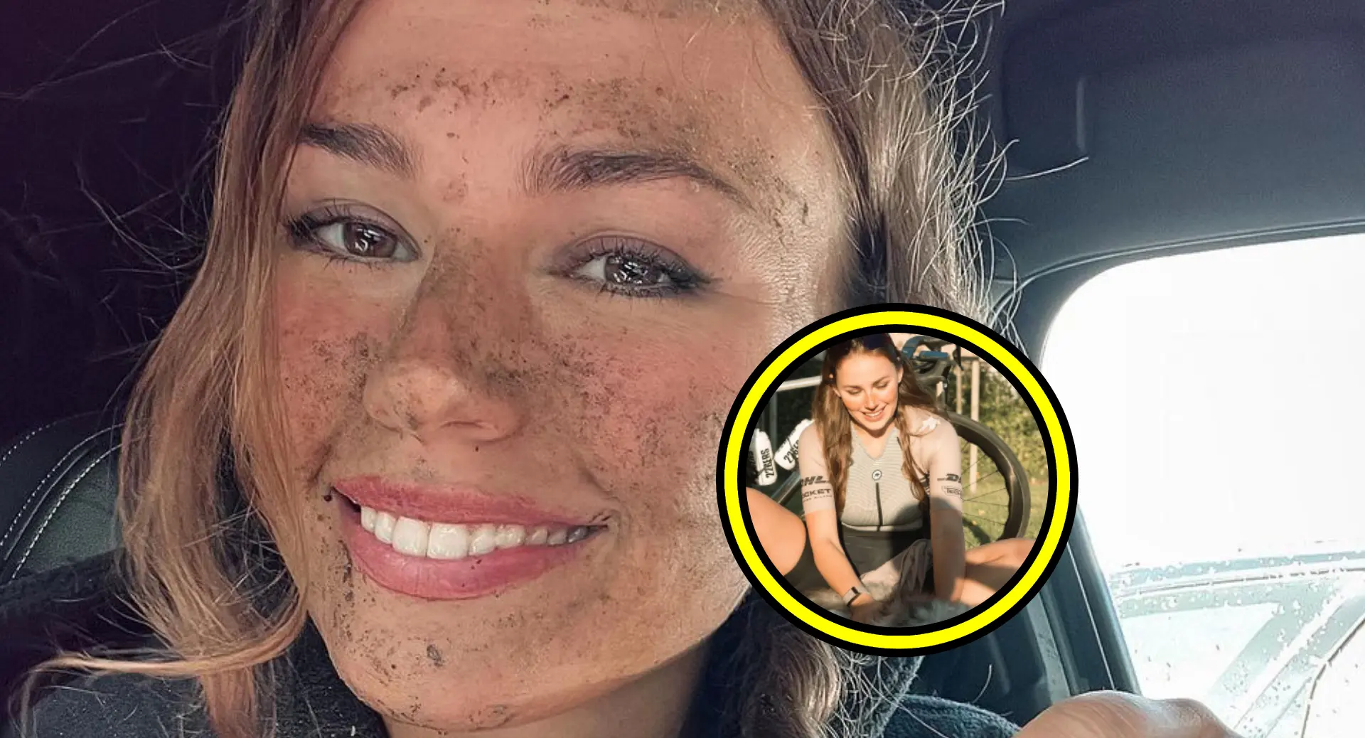 puck moonen spreidt benen voor flinke bal pluis