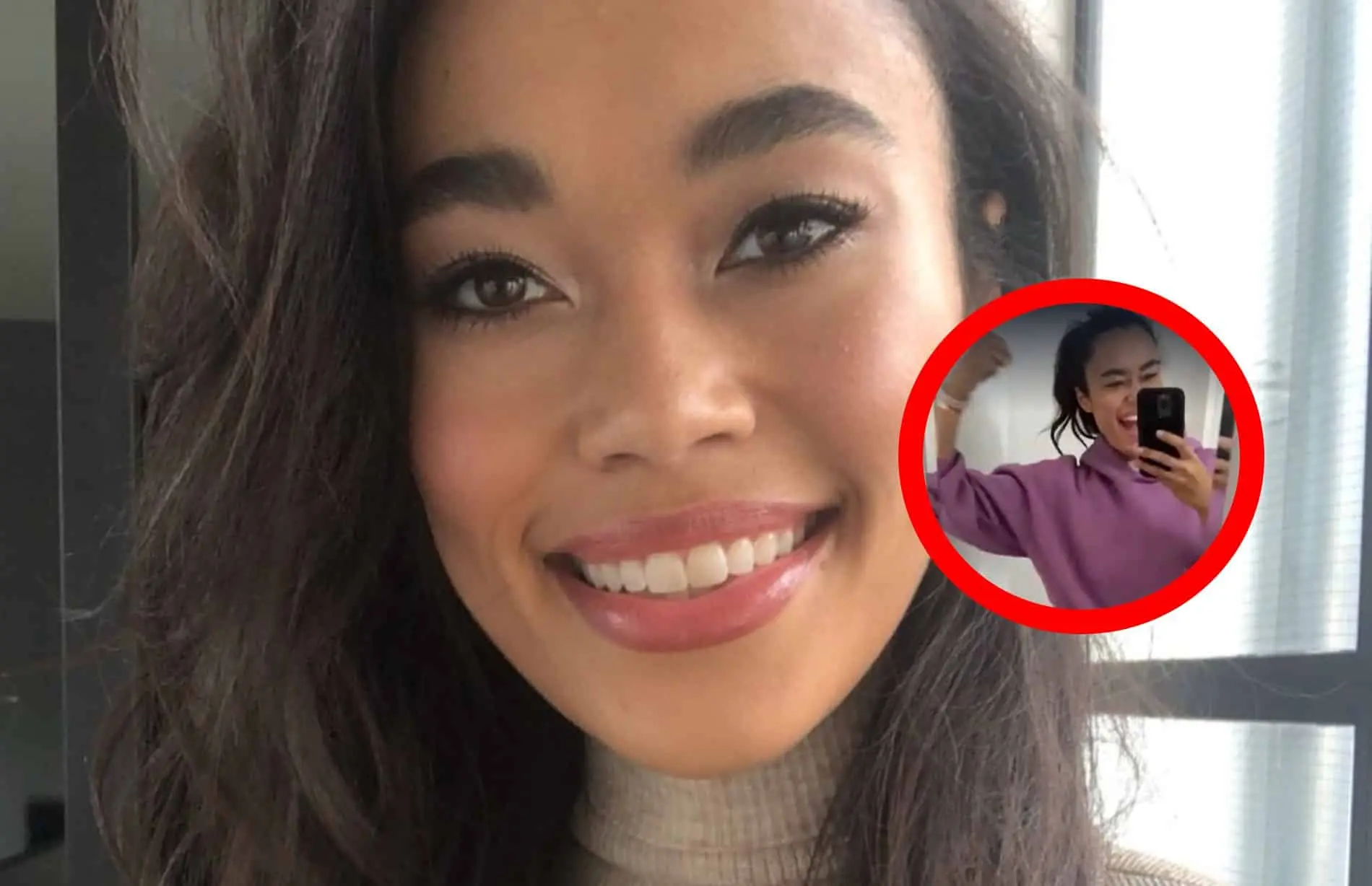 romy monteiro in opvallende sportbroek