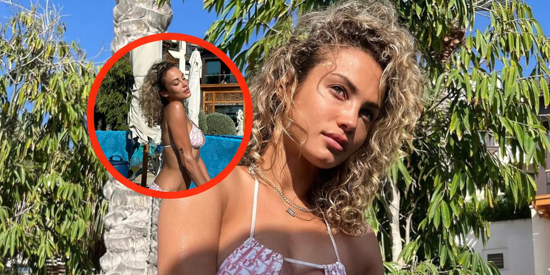 rose bertram maakt volgers helemaal wild met fotos in piepkleine zwemkleding