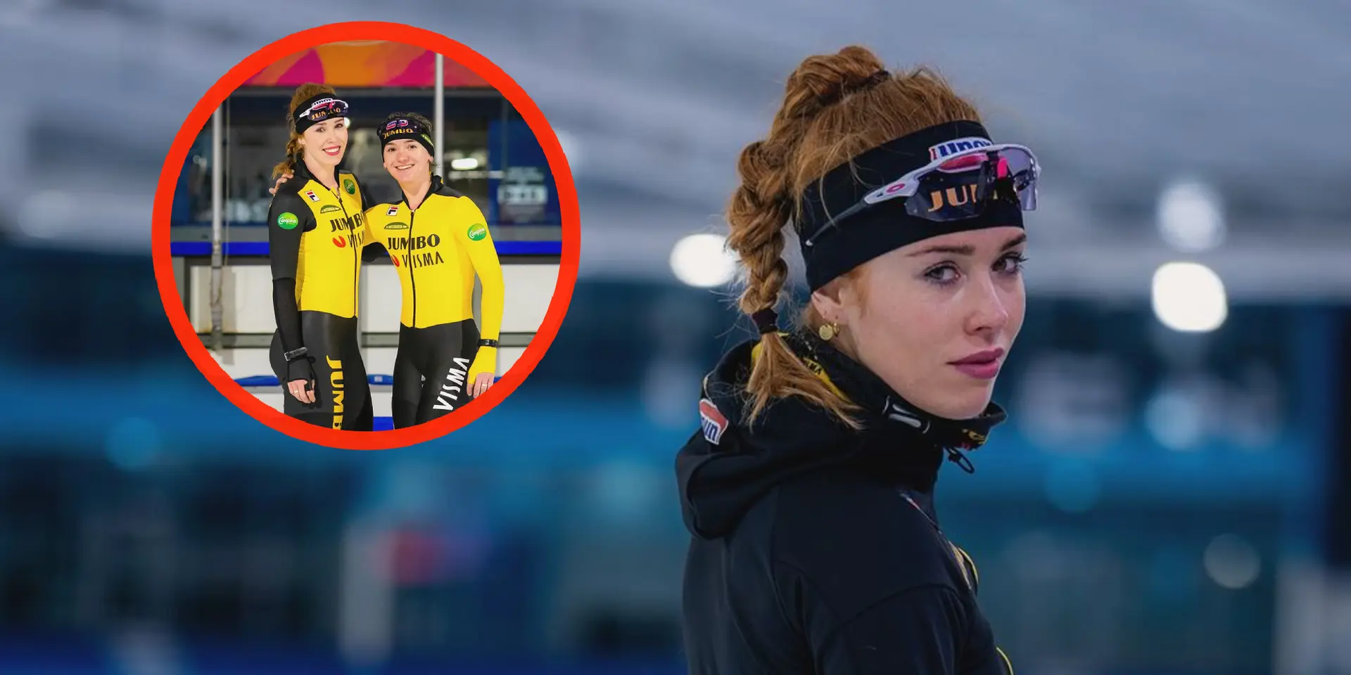 schaatsster antoinette de jong deelt innige foto met knappe ploeggenote evelien vijn 21