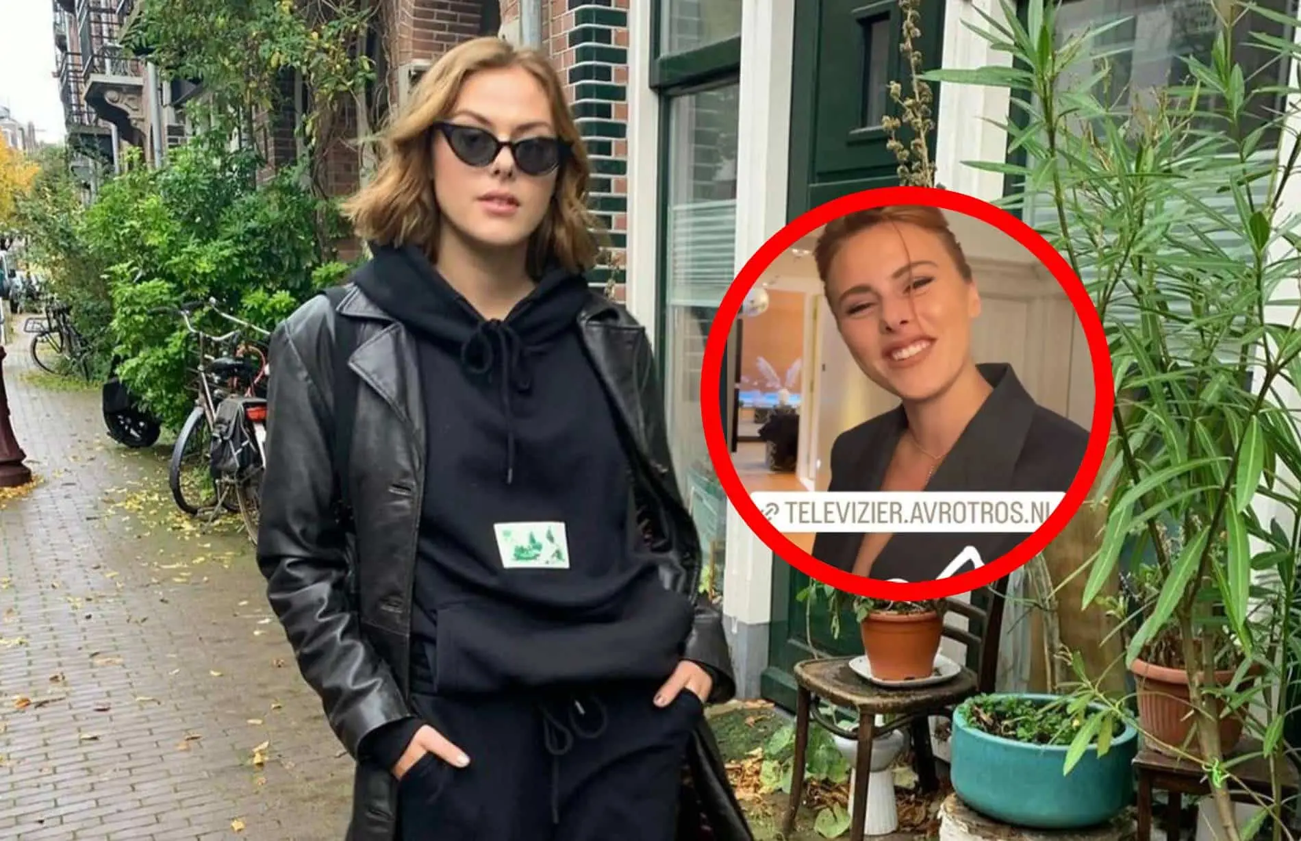 susan radder heeft jasje erg open tijdens televizier ring gala