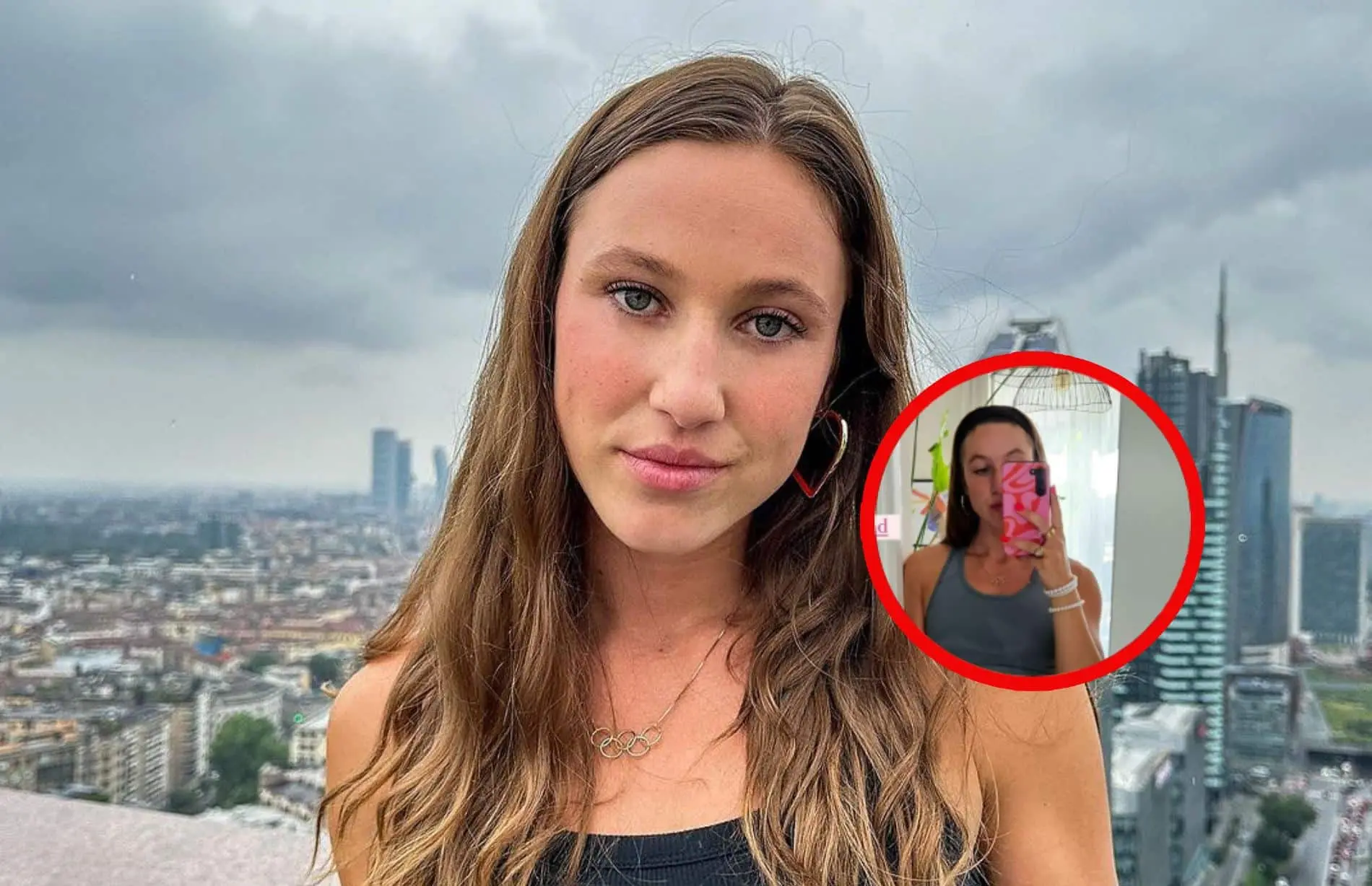 suzanne schulting heeft bijna niks aan in de hitte