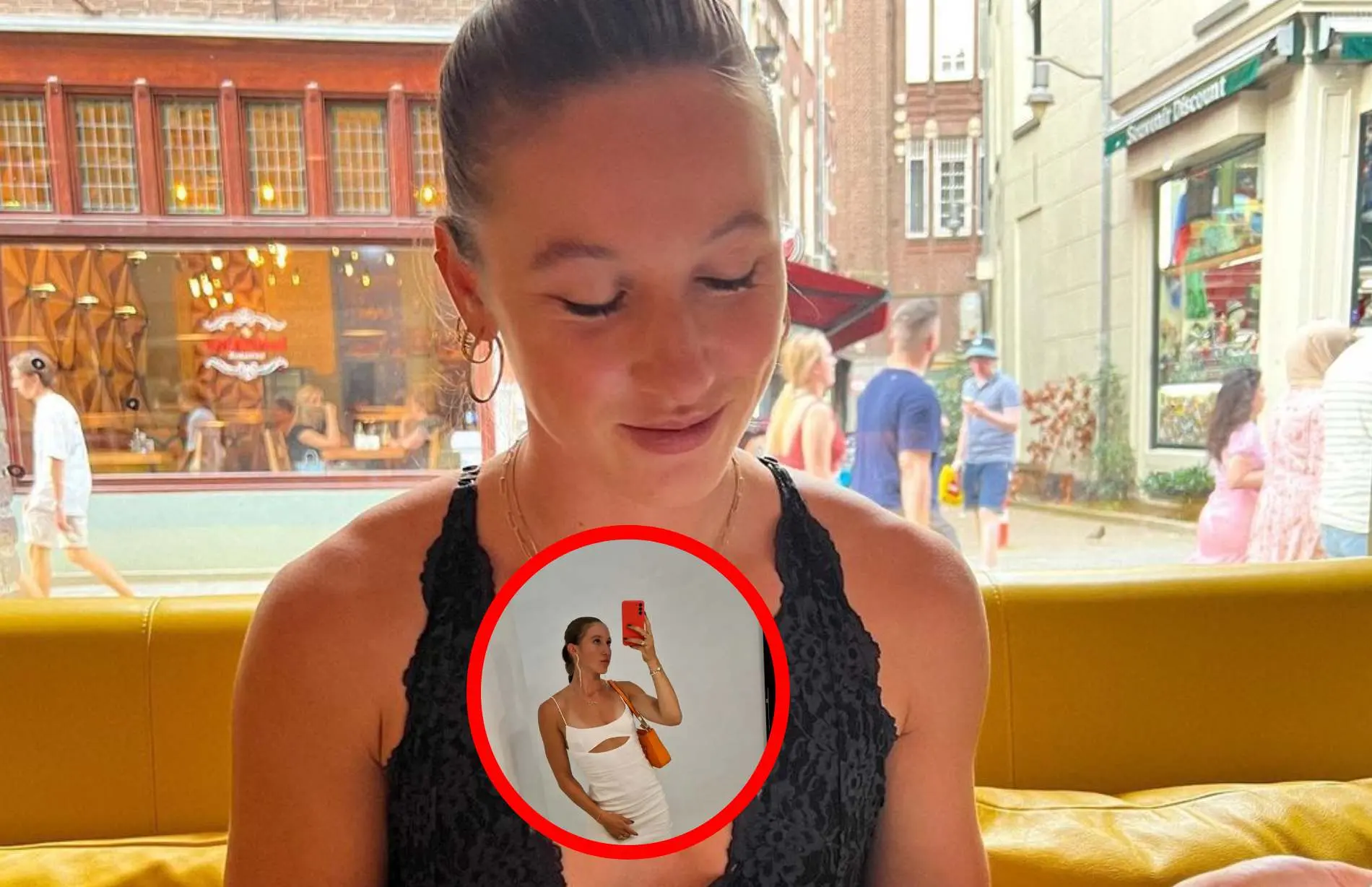 suzanne schulting trekt strakste broekje ooit nog verder omhoog