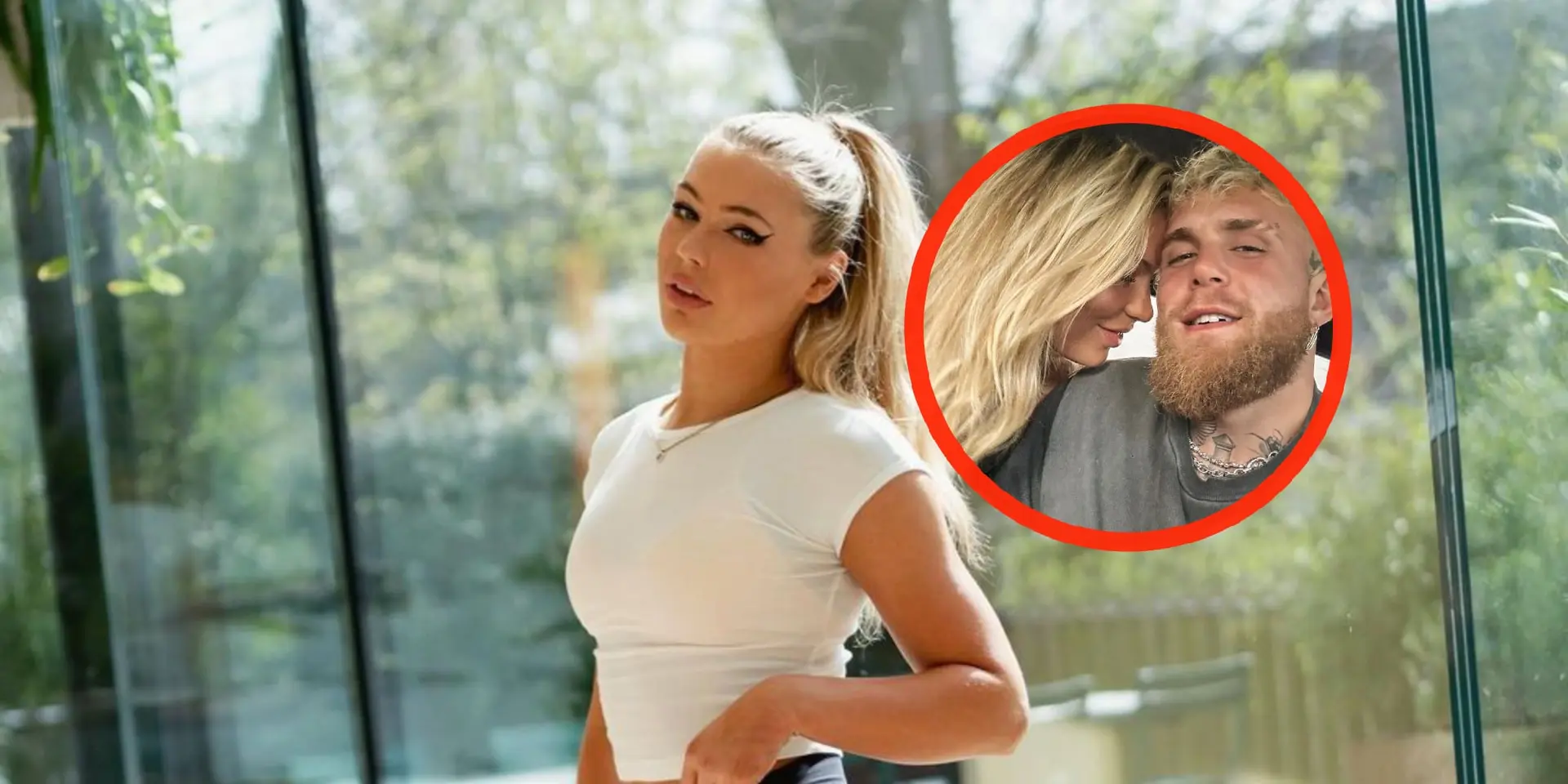 video jutta leerdam probeert jake paul af te leiden met uitdagende outfit