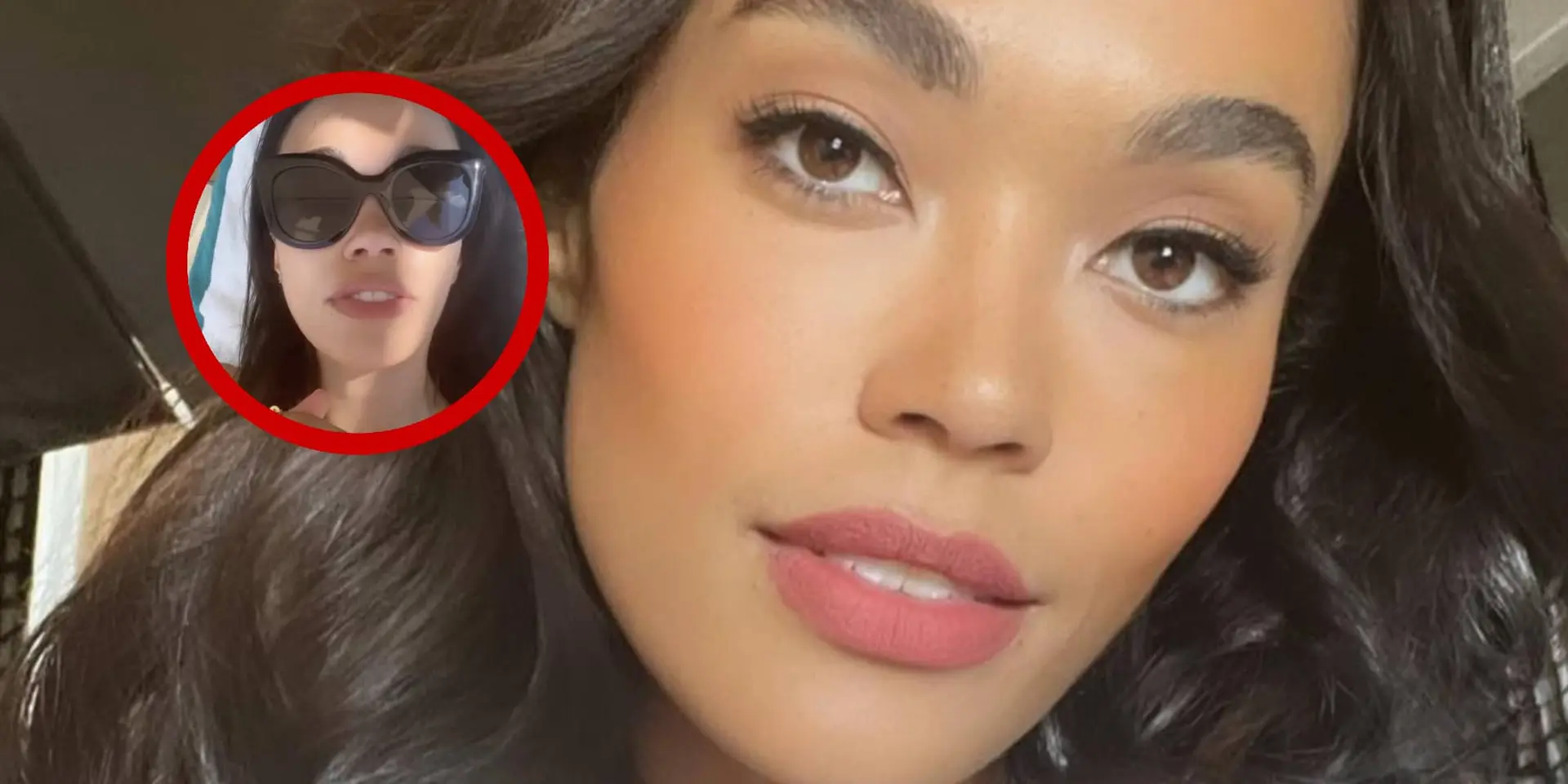 video romy monteiro kan haar troeven nauwelijks in bedwang houden met los bovenstukje