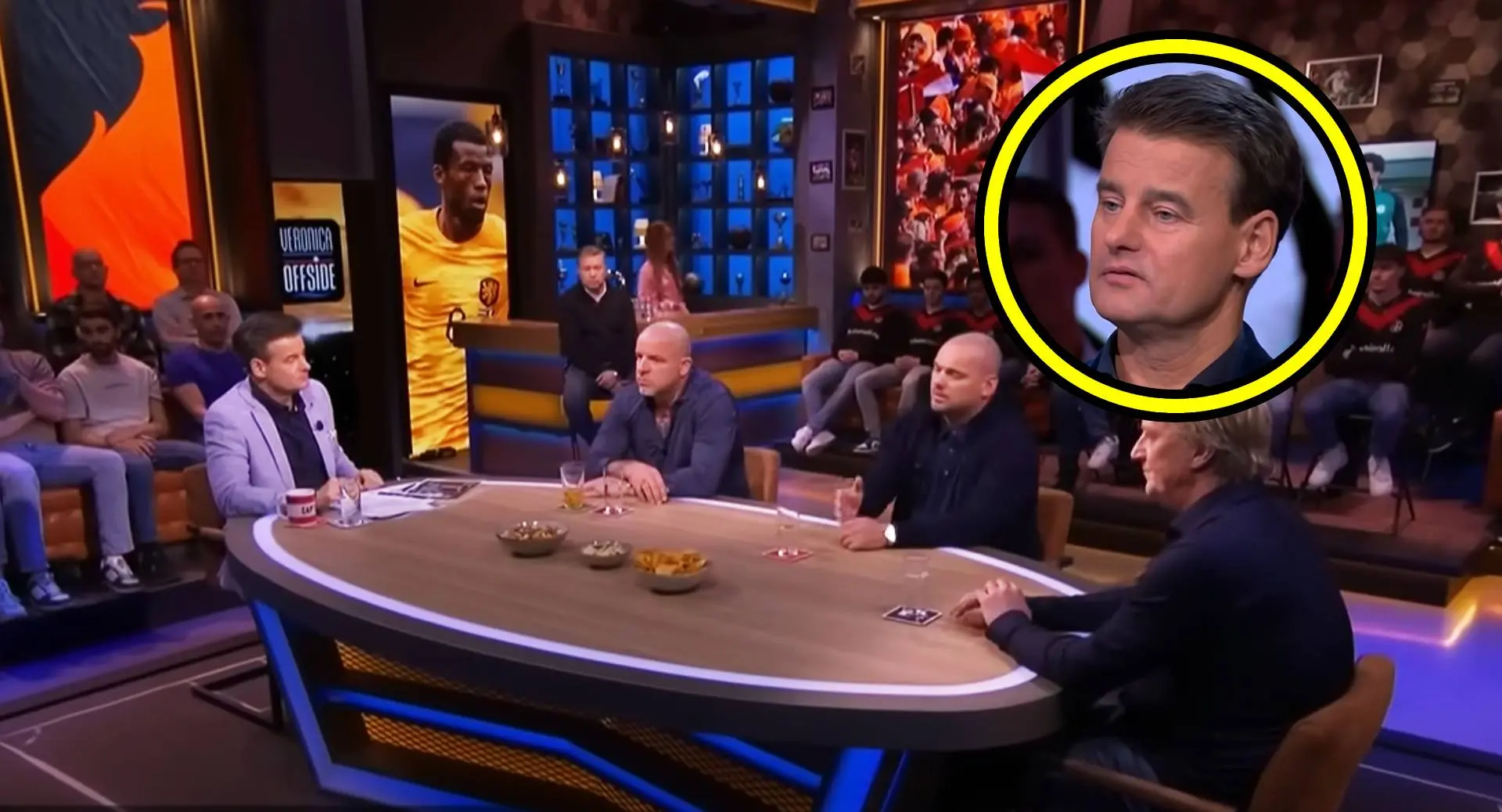 wilfred genee in paniek over veronica offside