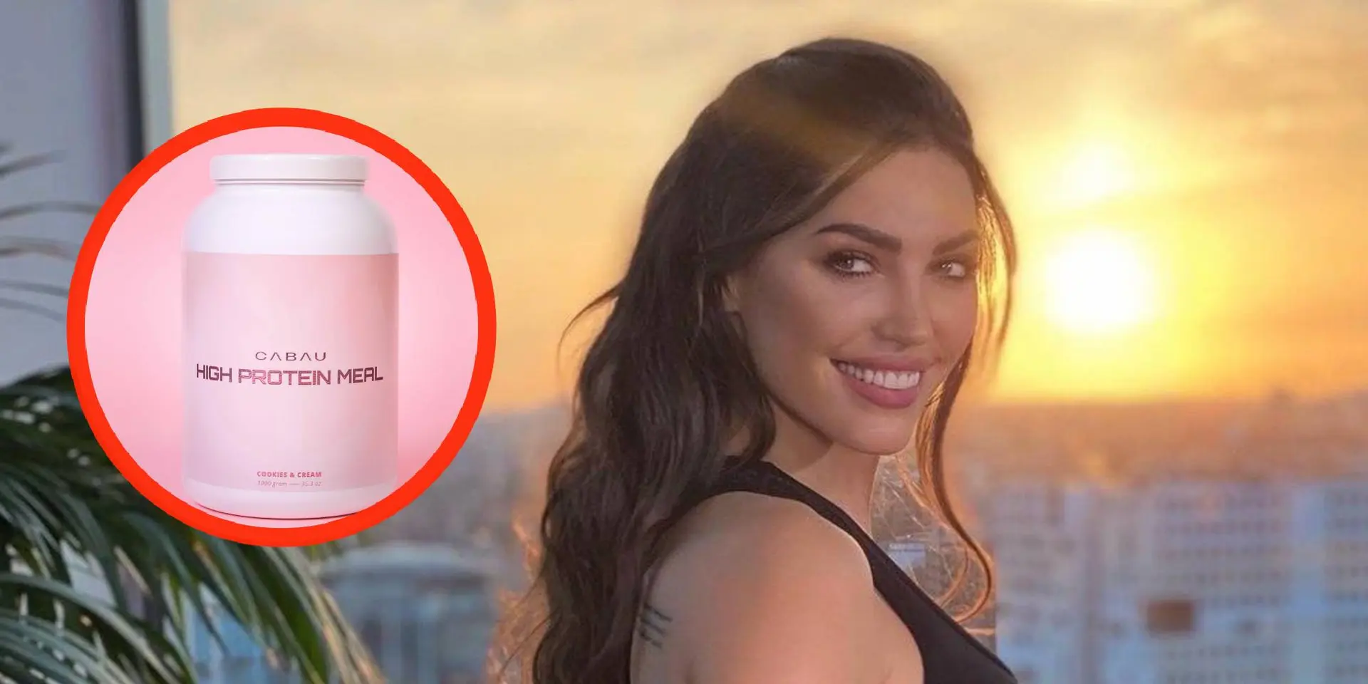 yolanthe cabau protein meal foto