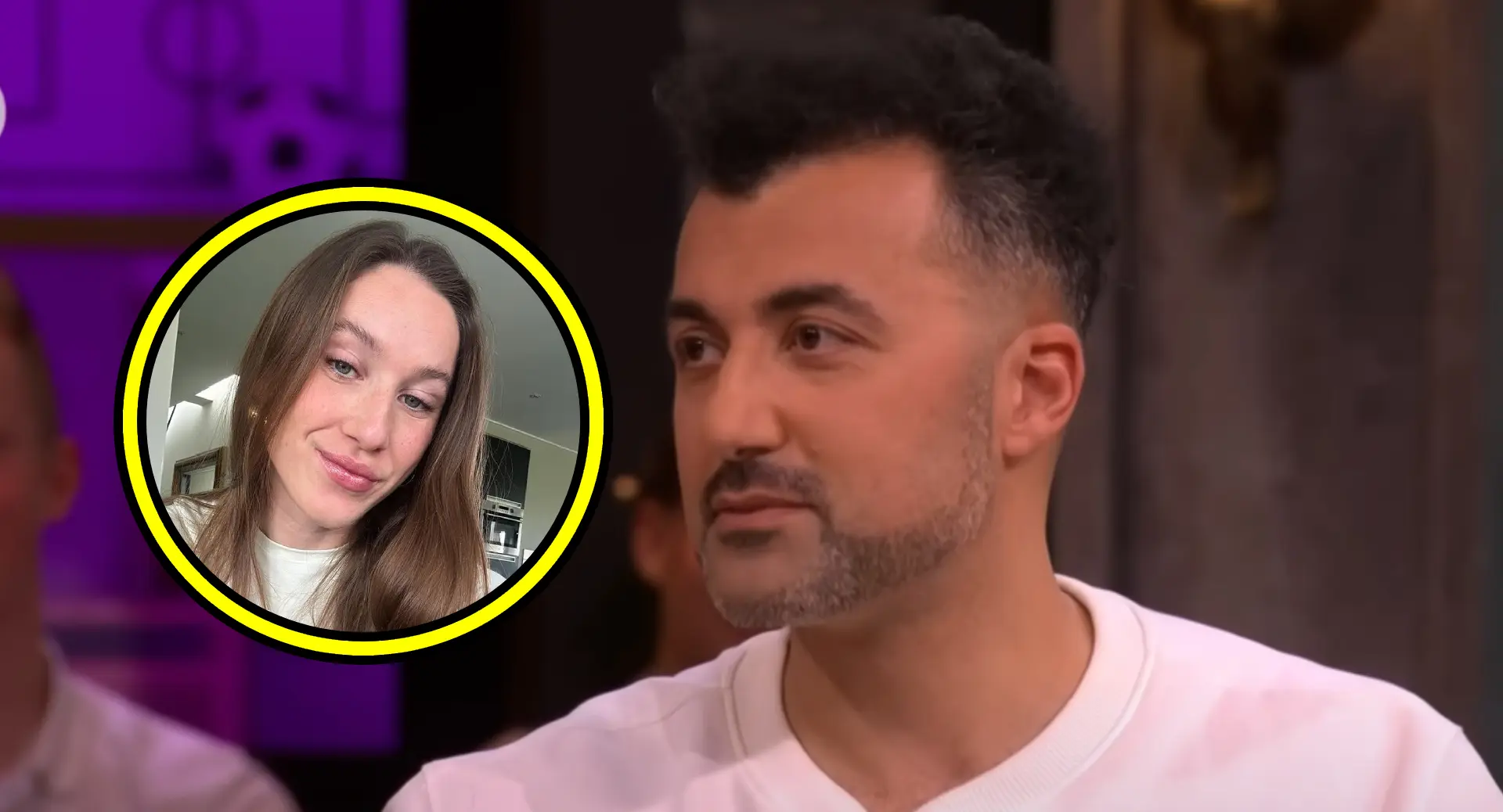 droom van ozcan akyol komt uit hij heeft hele avond suzanne schulting onder zich foto