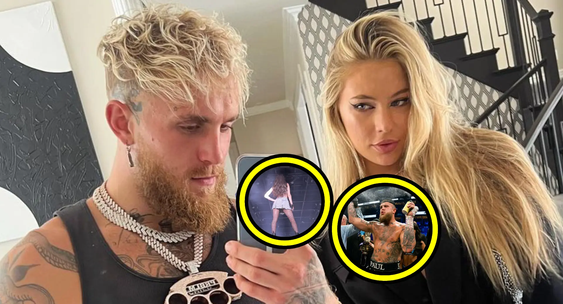 jake paul zet jutta leerdam buitenspel en flirt met beroemde zangeres foto