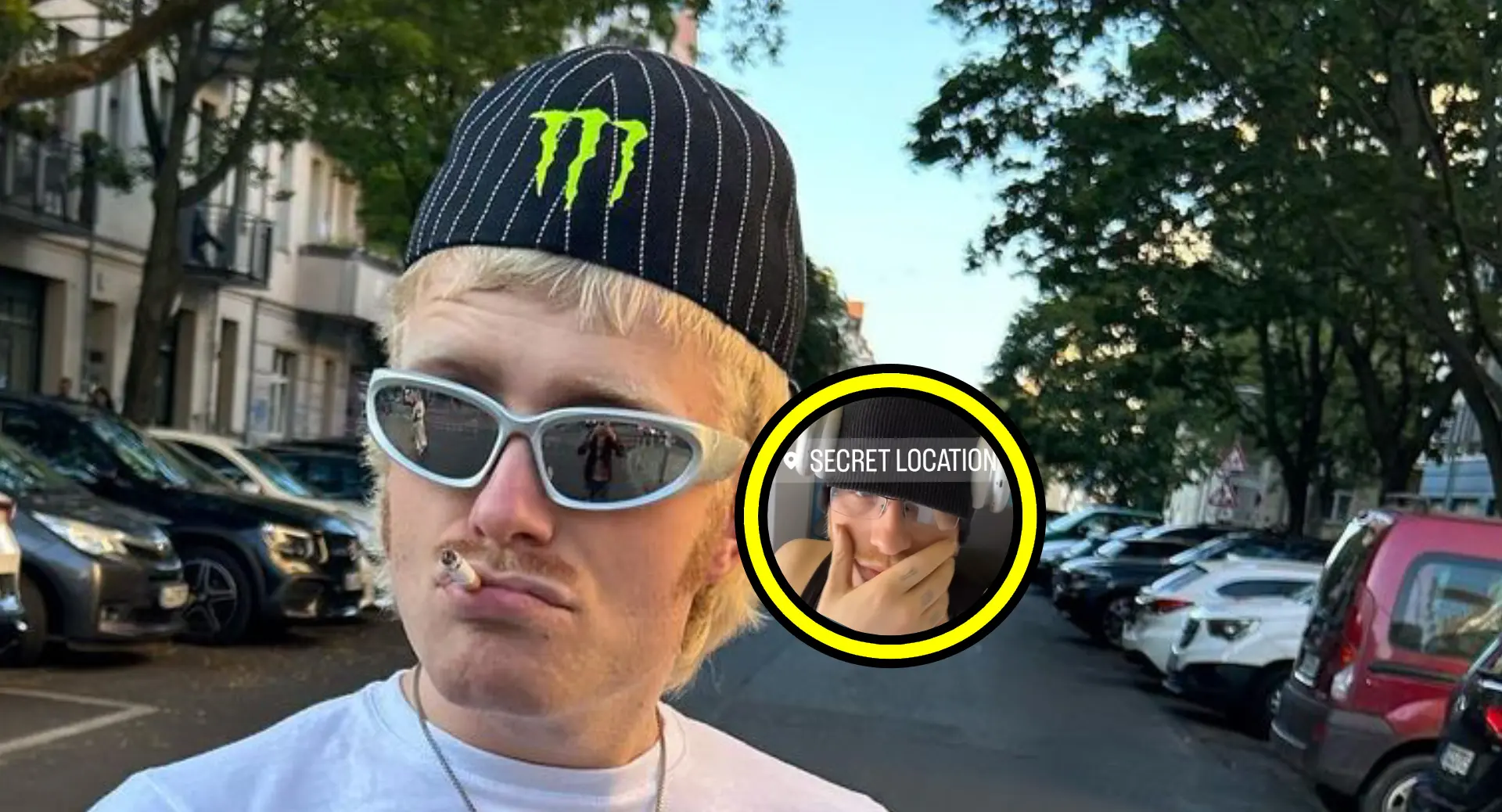 joost klein gespot in vliegtuig op weg naar geheime locatie