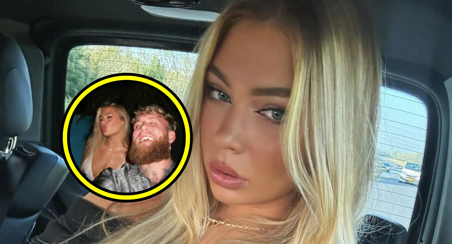 jutta leerdam belt half slapend met jake paul terwijl hij met ander beest in bed ligt