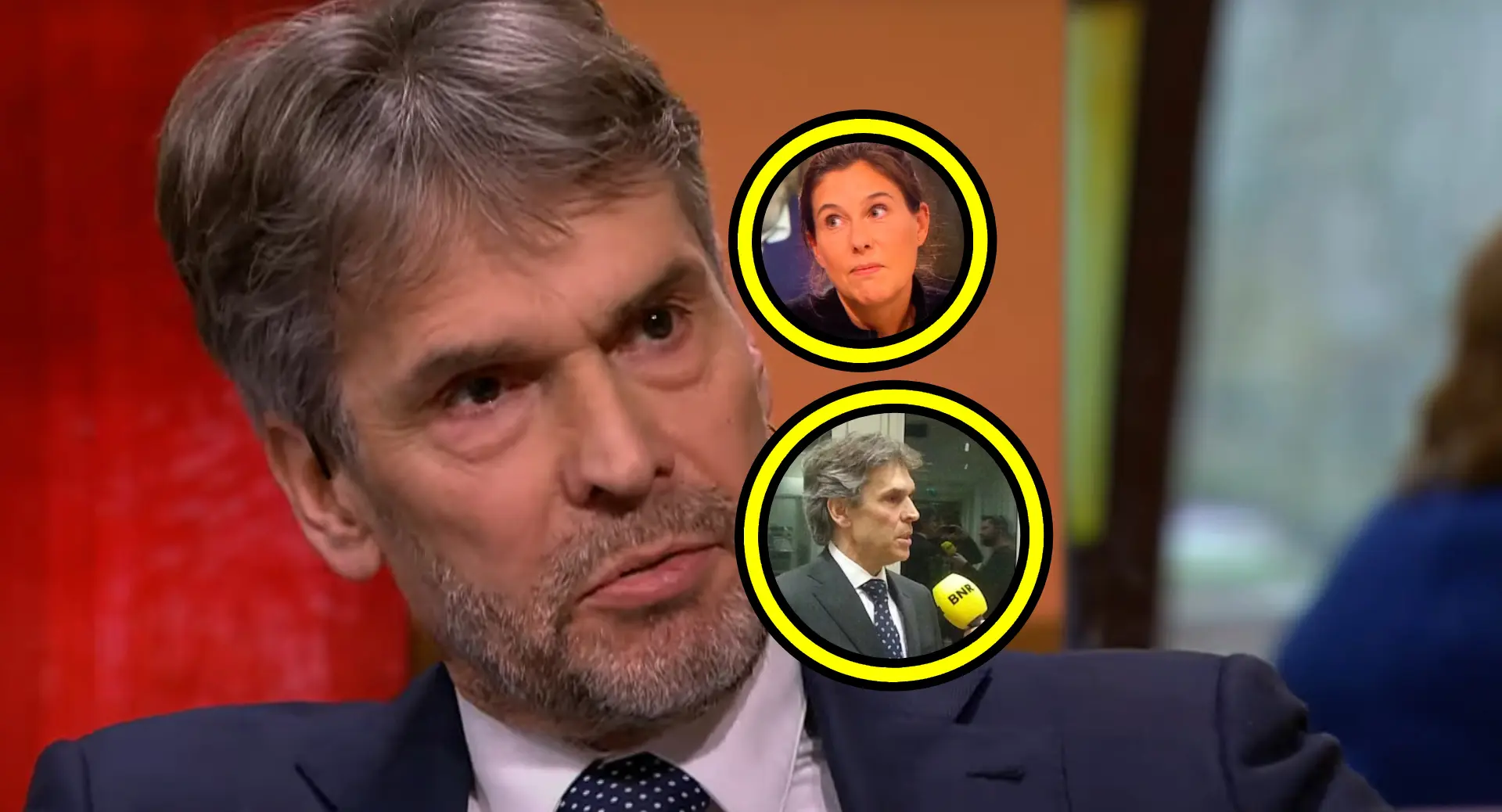 k verslaggeefster floor bremer meteen al om de tuin geleid door nieuwe premier dick schoof foto