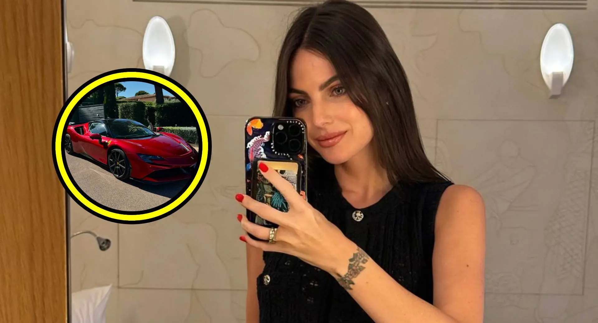 kelly piquet x ferrari