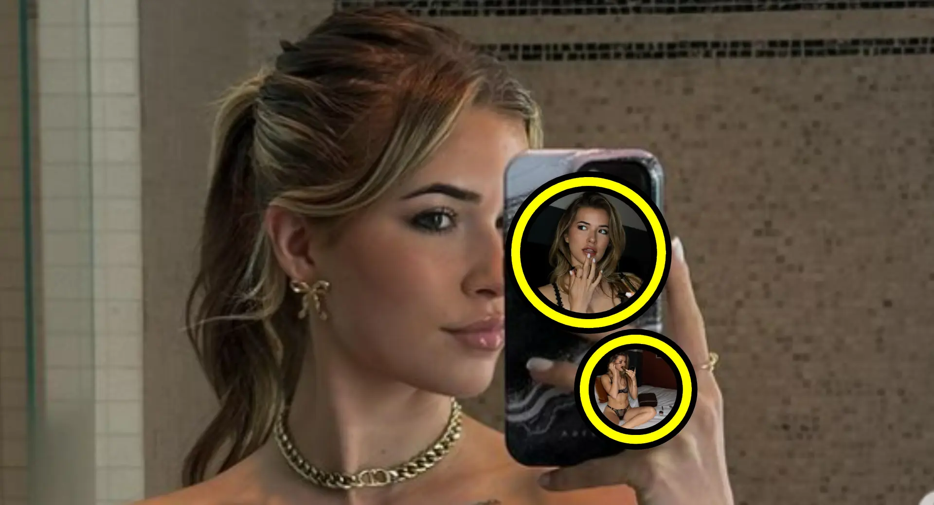 kenneth taylor boft maar jade anna laat zich in bed fotograferen in volledig doorschijnend setje fotos