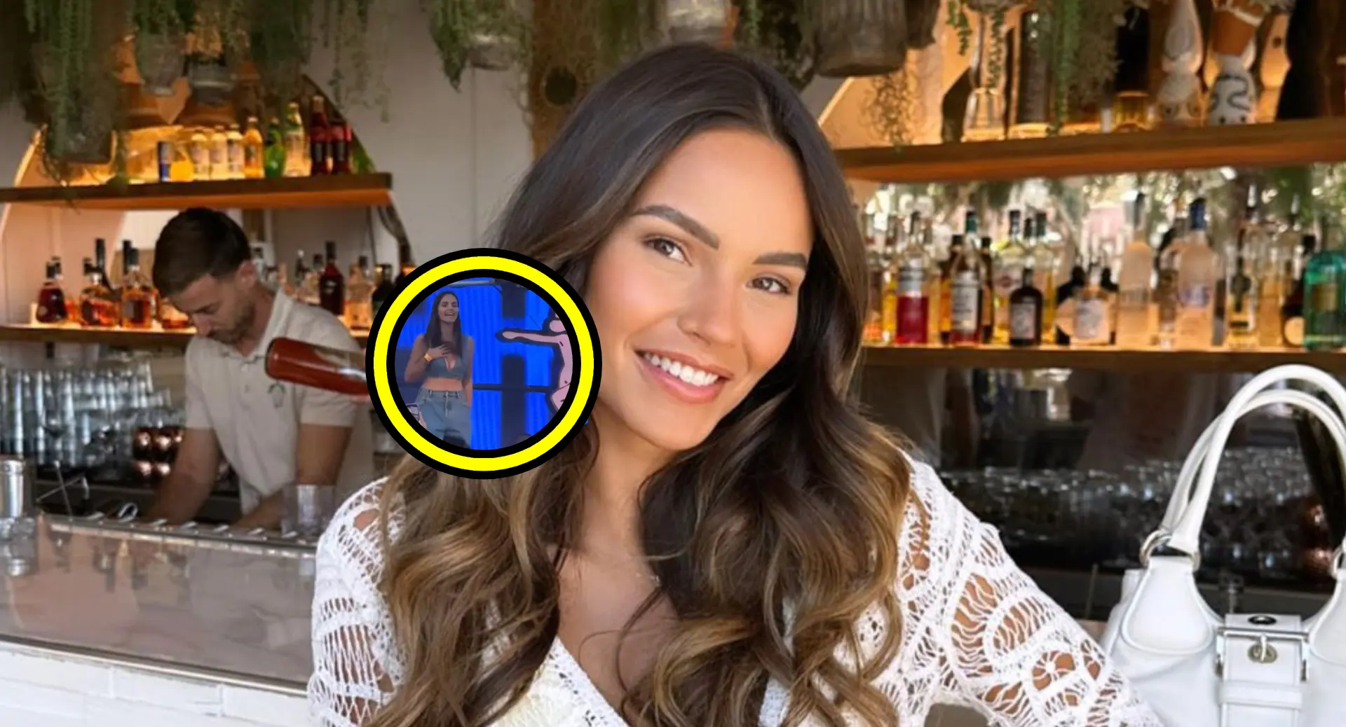 monica geuze wordt door duizenden mensen bekeken terwijl ze in kort topje op en neer gaat video
