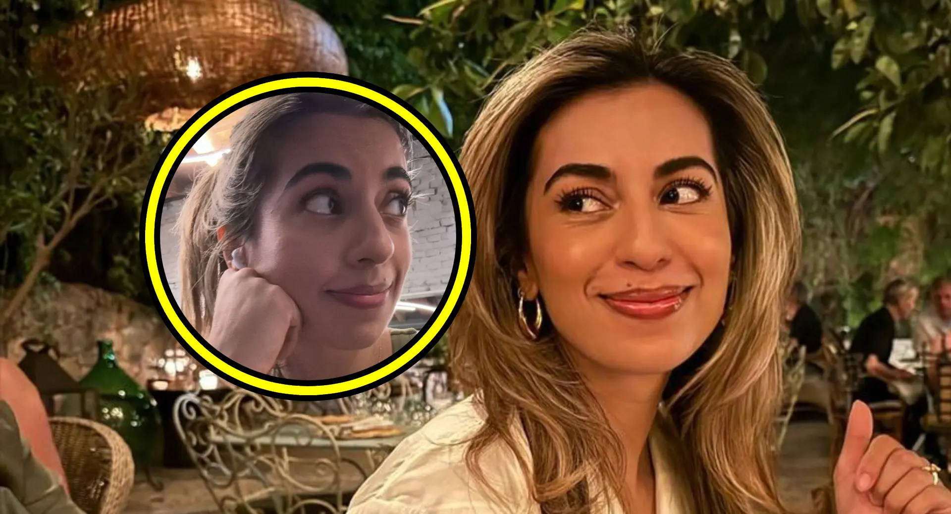 presentatrice hila noorzai wordt tijdens diepe squats stiekem gefilmd door glurende viespeuk foto
