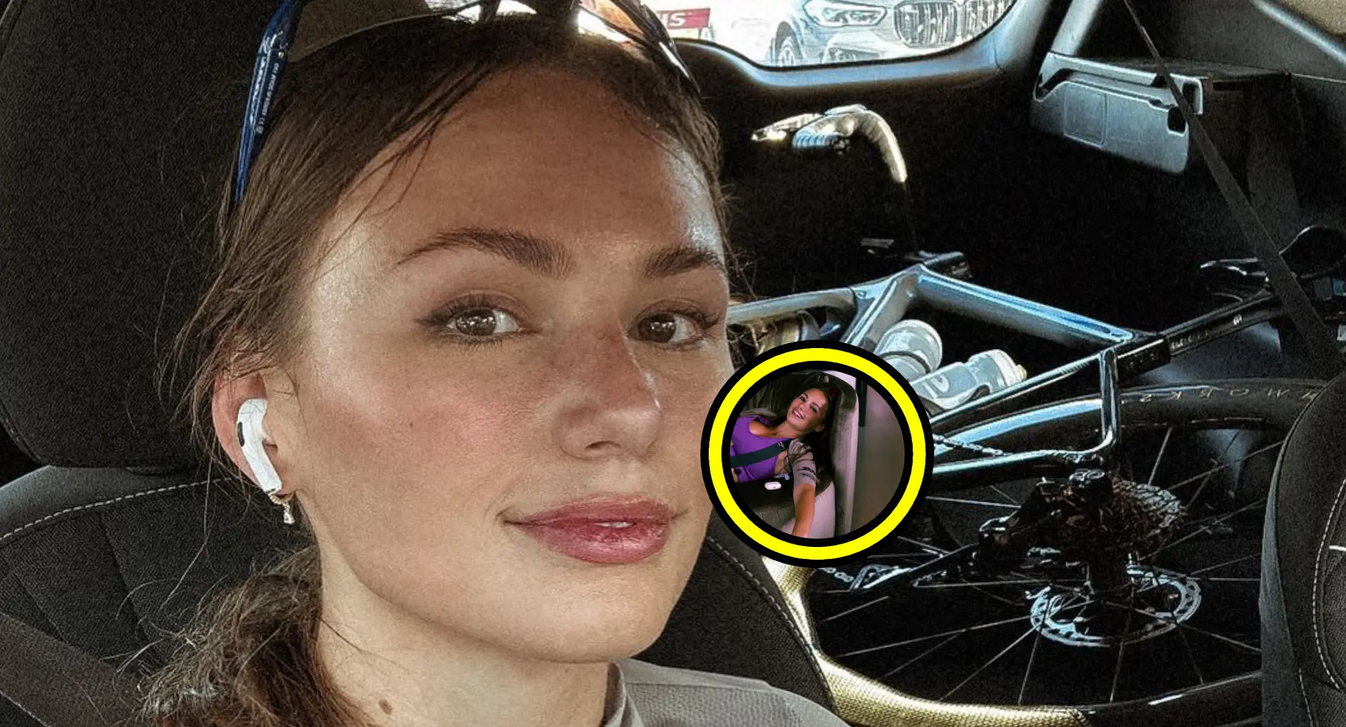 puck moonen deelt een intense foto net na haar training