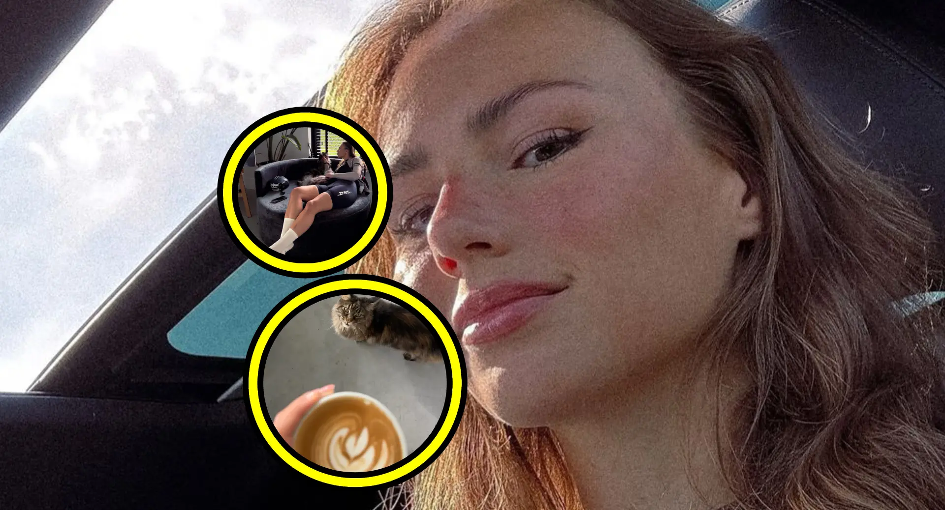 puck moonen verpest foto van perfecte cappuccino met modeflater