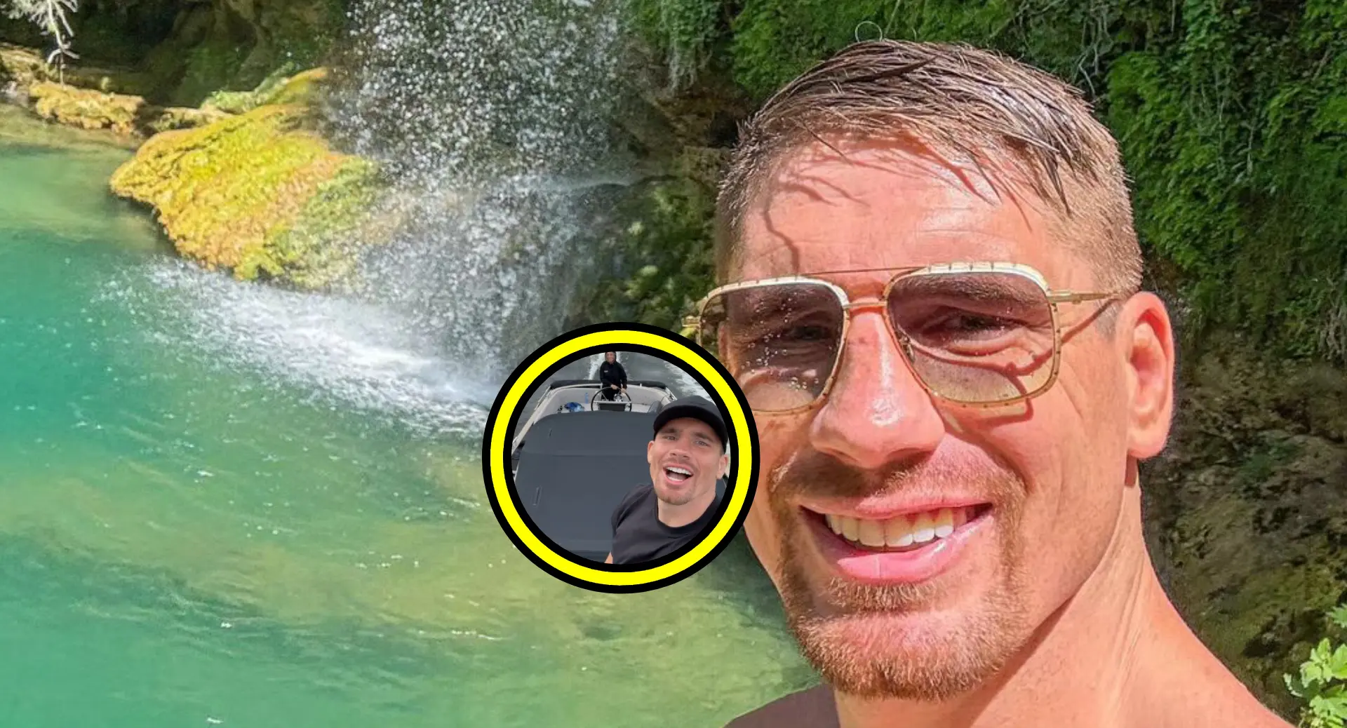 rico verhoeven laat naomy van beem de leiding nemen tijdens kletsnat boottochtje voor twee video
