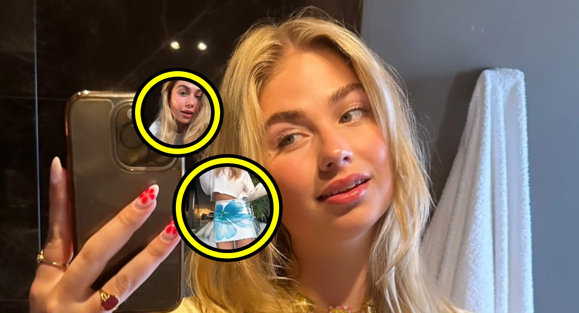 roxy dekker doet vriendinnetje enorm plezier met dansje in extreem kort rokje video