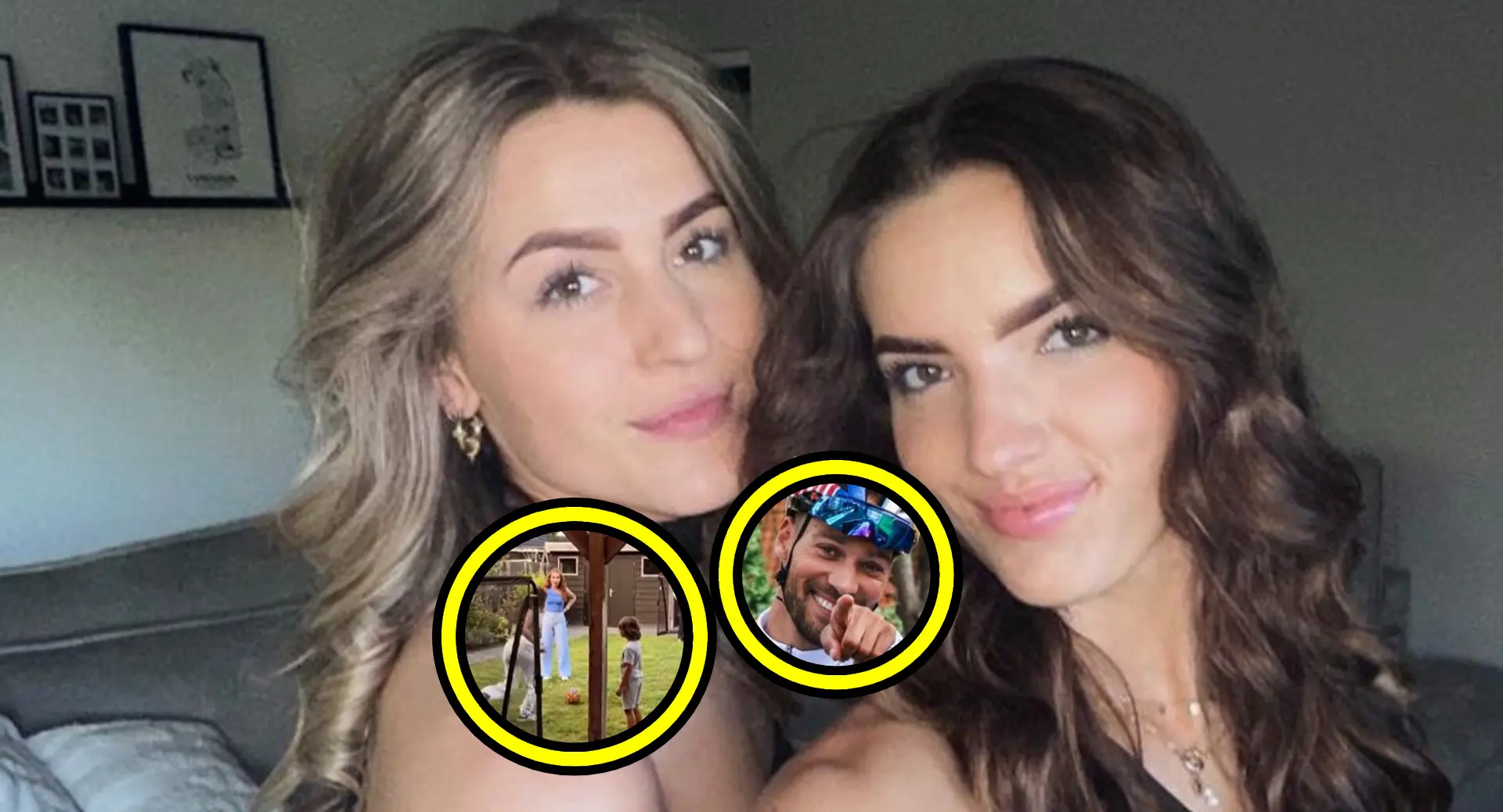 schaatssters pien hersman en robin groot worden in achtertuin gefilmd door kjeld nuis video