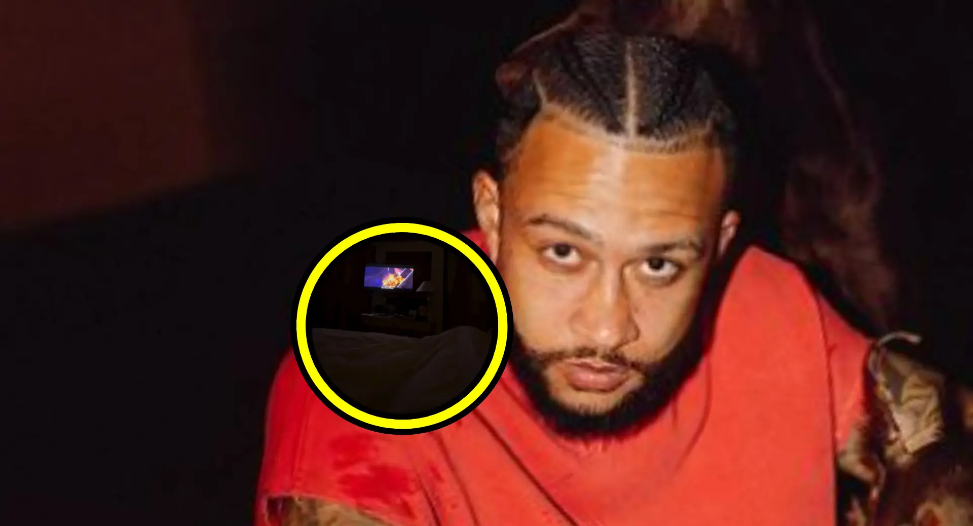 video je geloof nooit wat memphis depay in de slaapkamer uitspookt