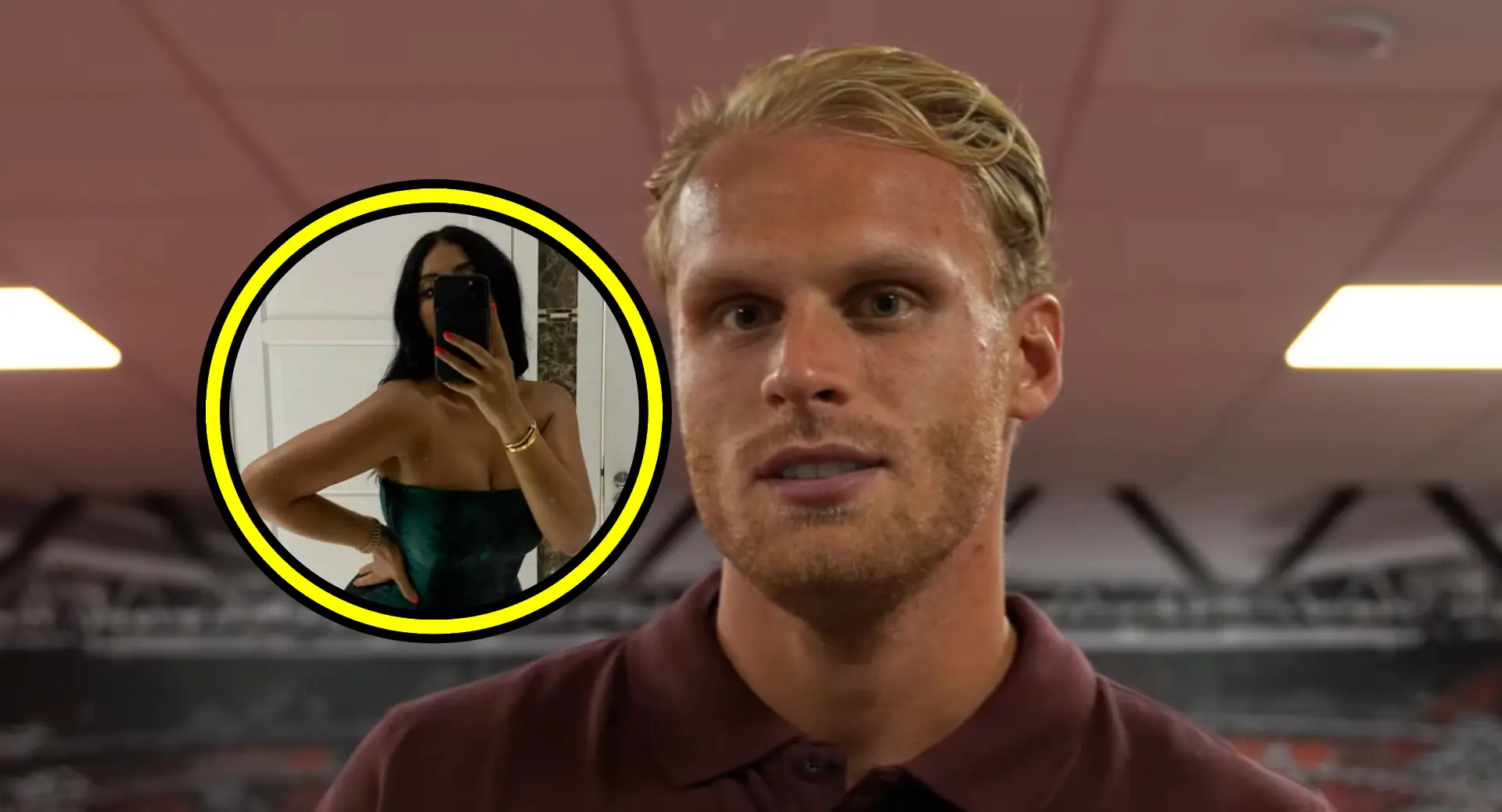 voetballer mitchel bakker slaat een van de knapste influencers van nederland aan de haak fotos