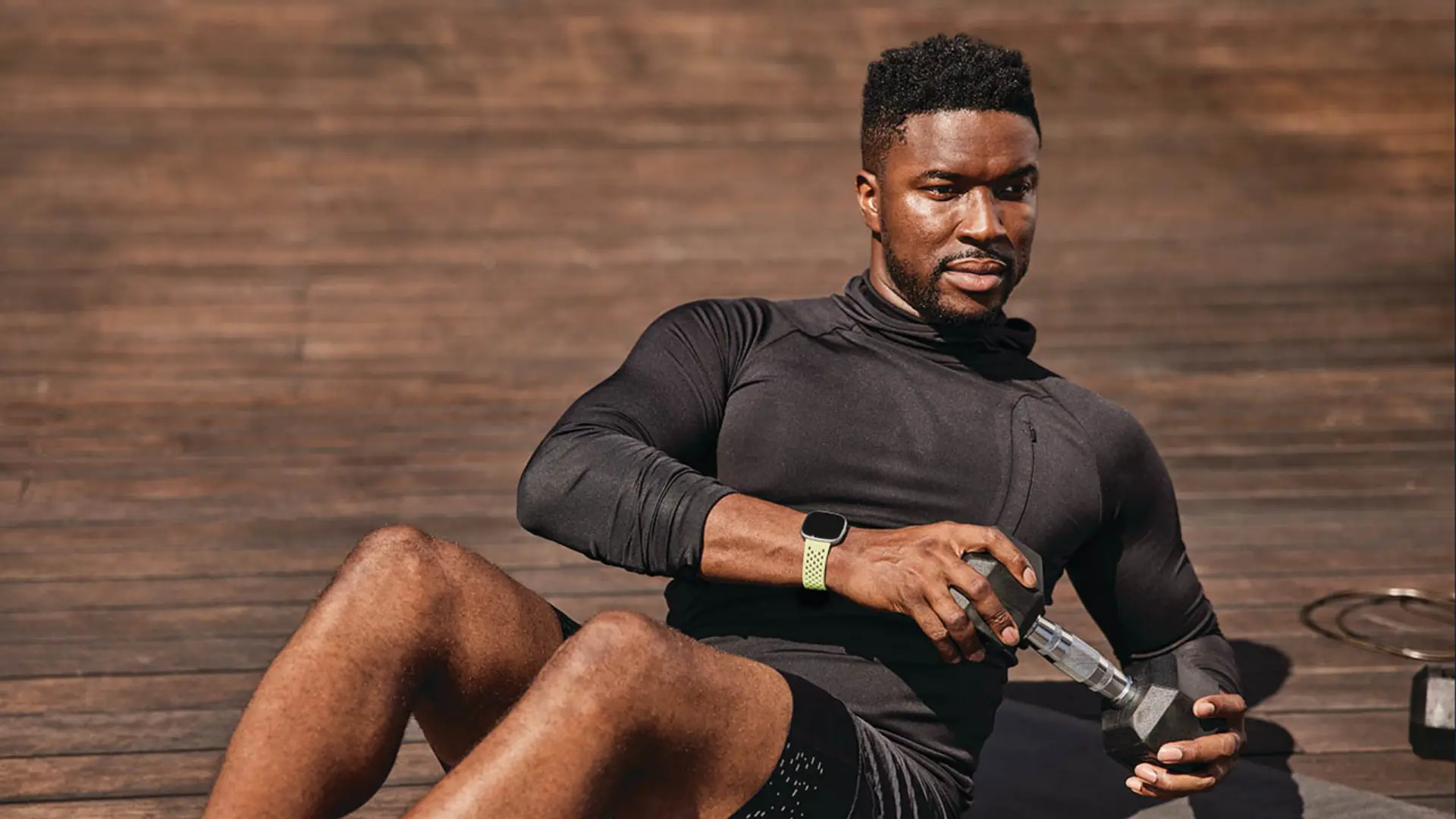 Sportende Man