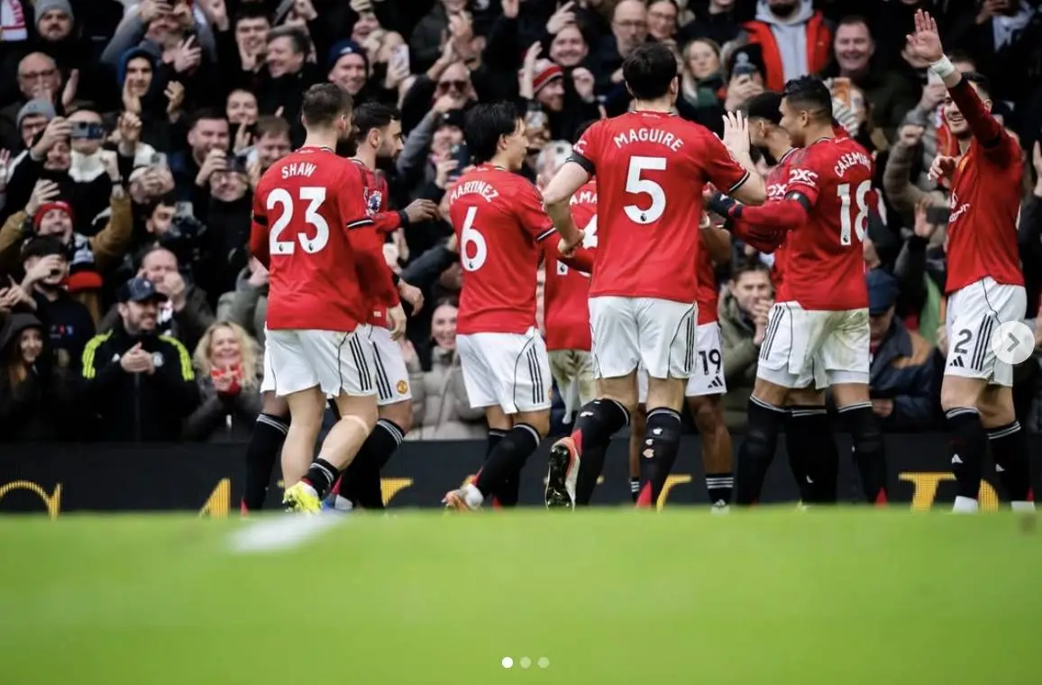 Manchester United play Leeds at Old Trafford