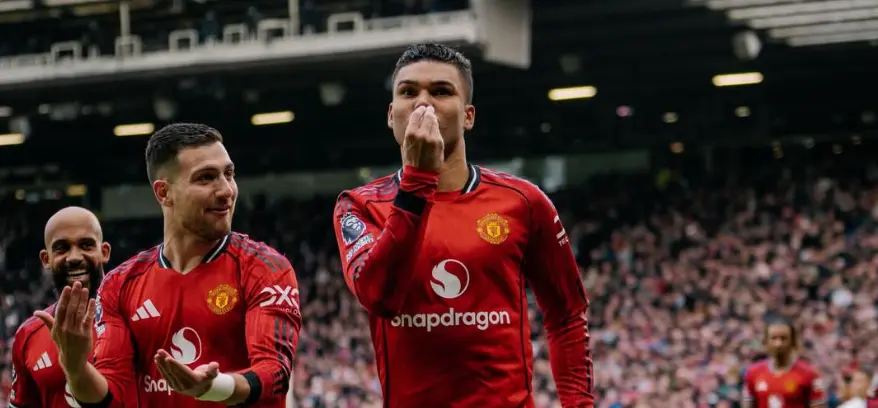 Manchester United midfielder Casemiro