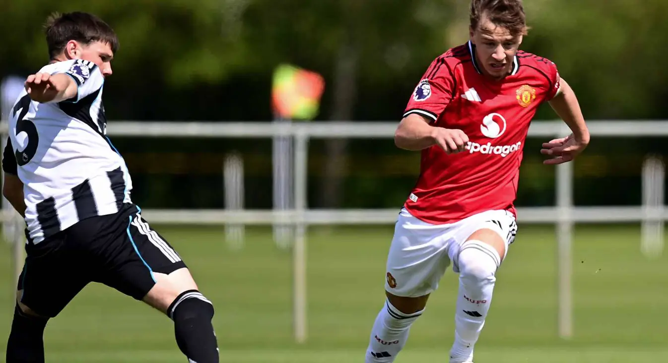 Man Utd U18s played Newcastle
