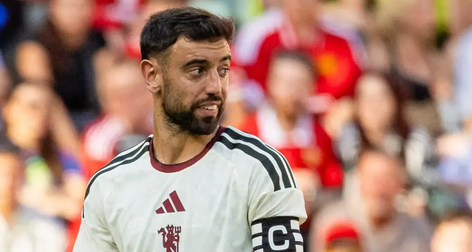 Man Utd's Bruno Fernandes