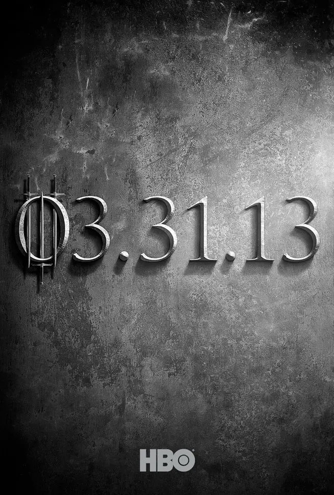 game of thrones season 3 teaser poster