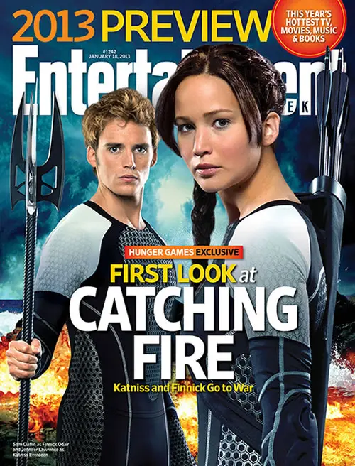 hunger games catching fire sam claflin jennifer lawrence