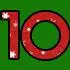 kersttop 10