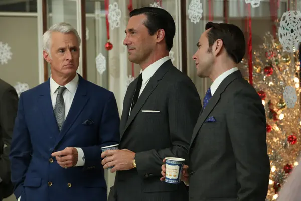 mad men season 6 jon hamm vincent kartheiser john slattery