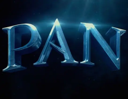 peter pan 2015 movie title logo