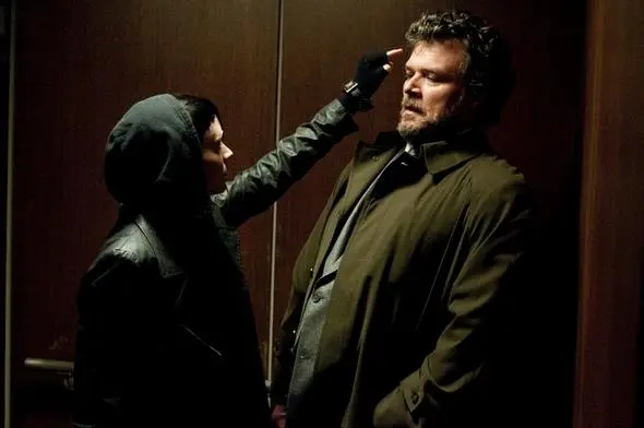 rooney mara in the girl with the dragon tattoo