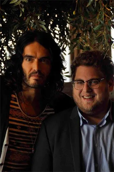 russel brand en jonah hill