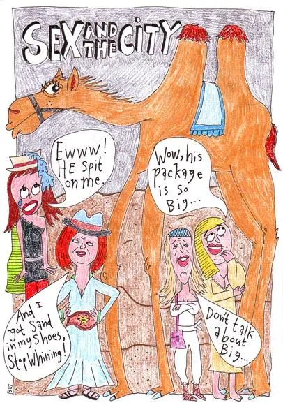 sex and the city strip