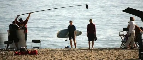 shooting a scene