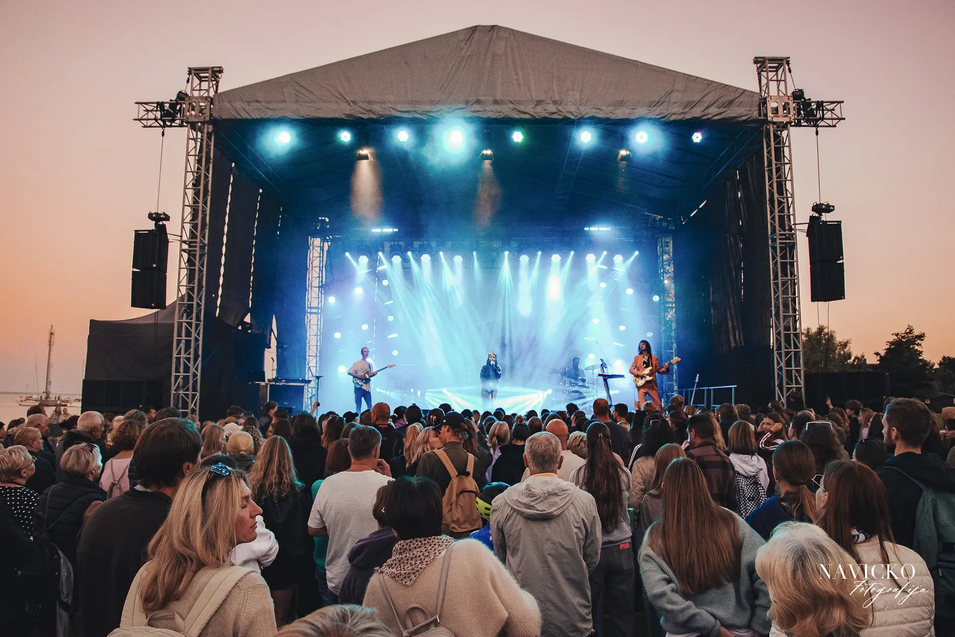 Monikos Liu koncertas festivalyje „Sveika, Neringa“ / L. Navicko nuotr.