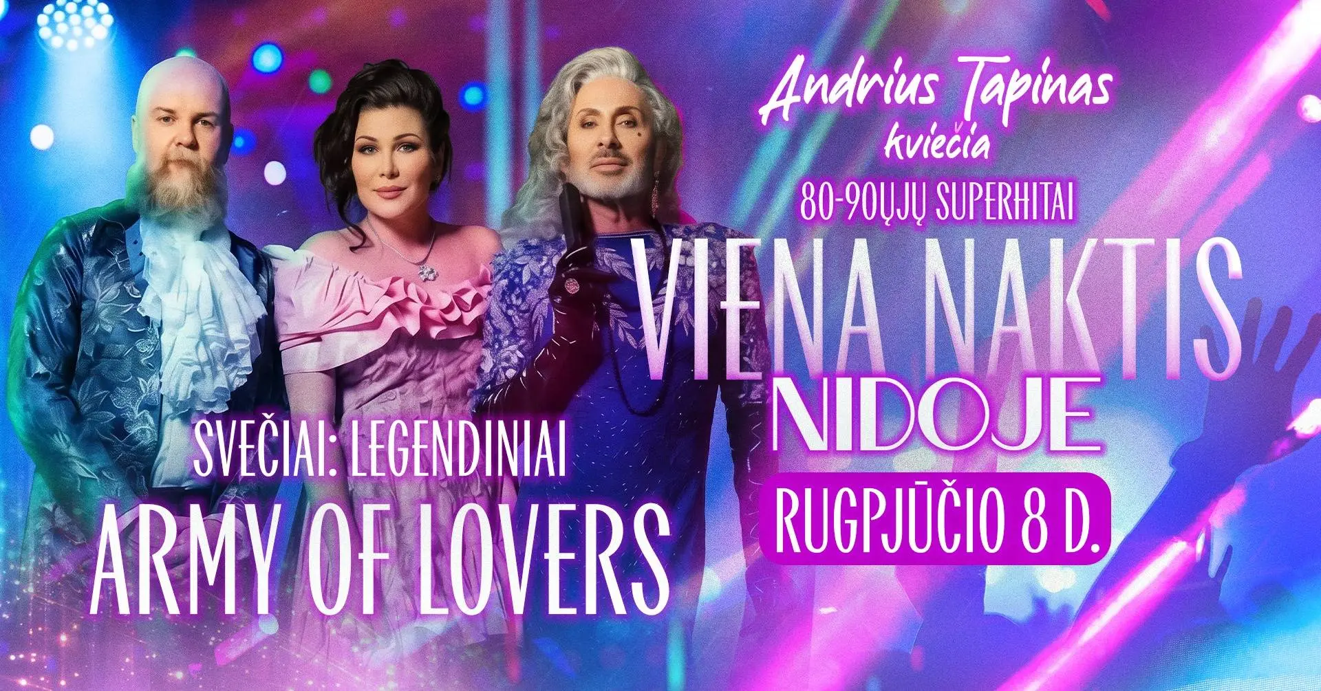„Viena naktis Nidoje 2026“