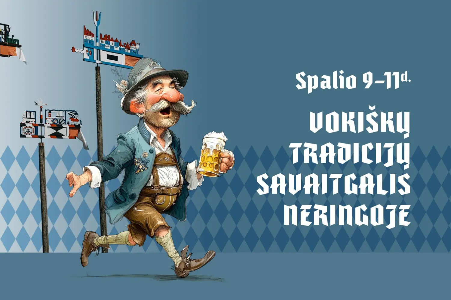 Vokiškų tradicijų savaitgalis Neringoje