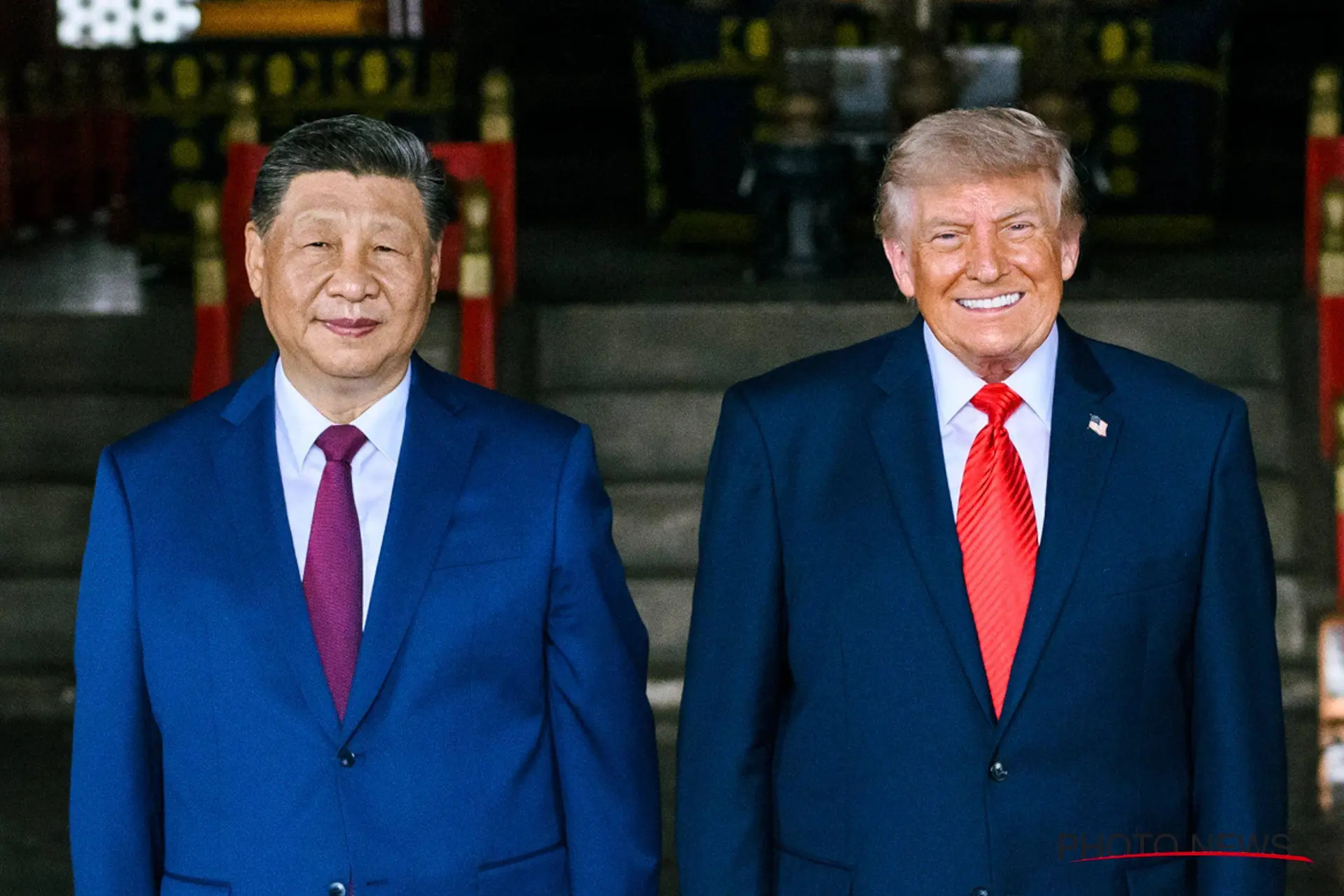 Xi en Trump