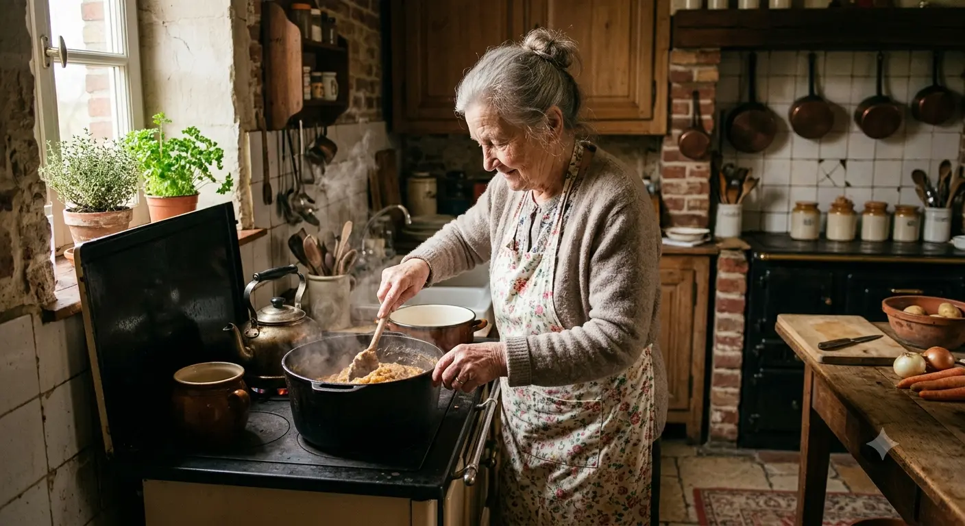 oma, koken