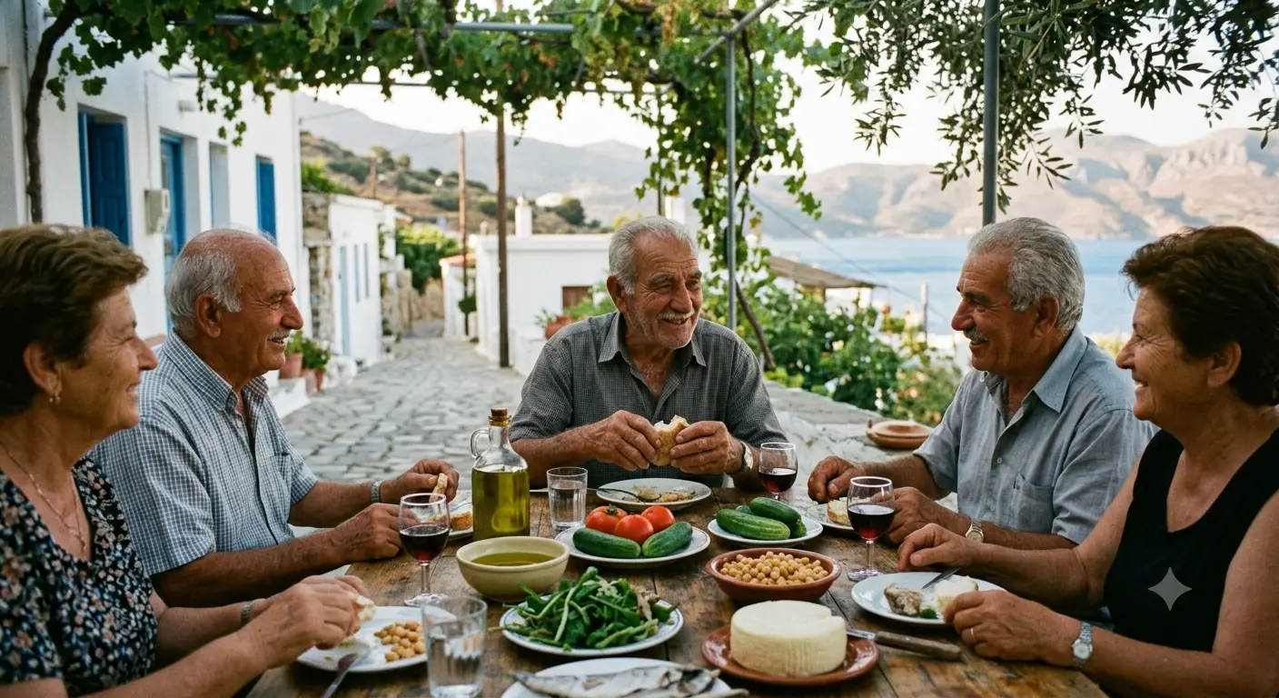 oudere mensen kreta, vakantie