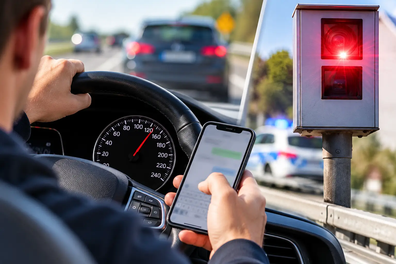 Caught by the Speed Camera