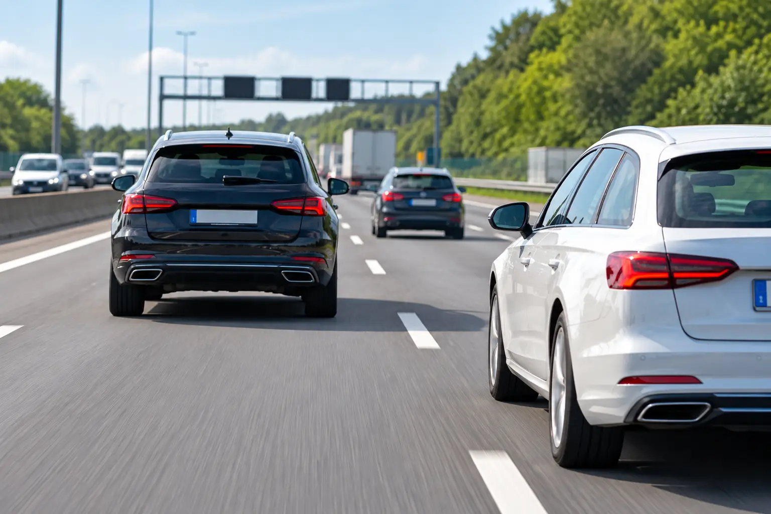 Dynamic Highway Traffic Scene